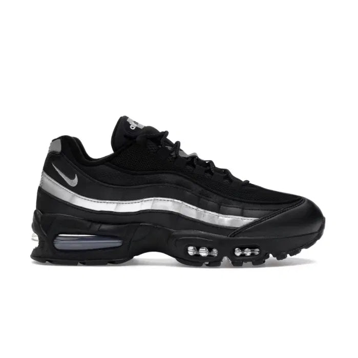 Nike Air Max 95 OG Big Bubble Black White Metallic Silver