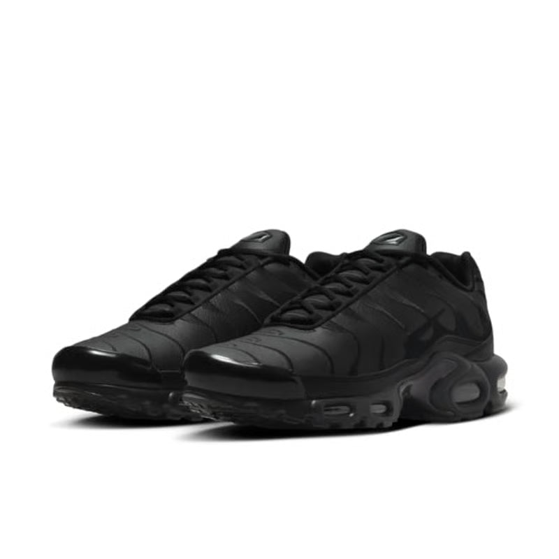 Nike Air Max Plus Triple Black Leather